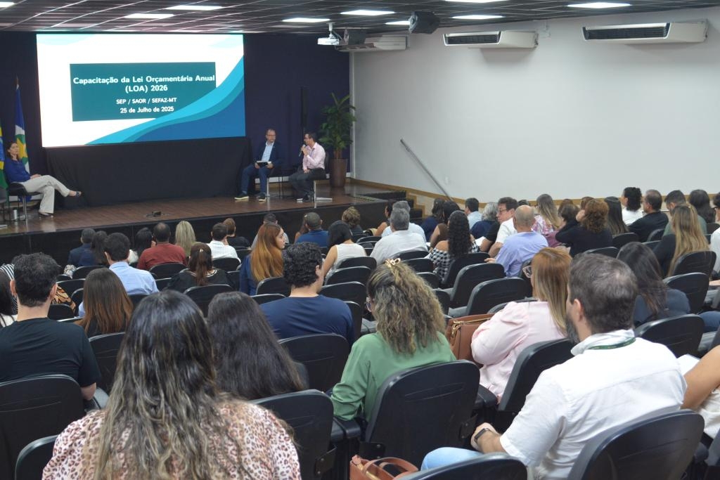 Sefaz capacita servidores para elabora��o do or�amento estadual de 2026