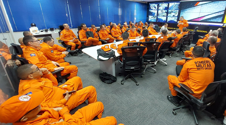 Sesp prepara novos oficiais do Corpo de Bombeiros para operacionaliza��o de ocorr�ncias e gest�o de unidades