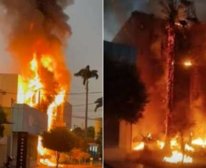 Homem de 60 anos � preso por incendiar cart�rio em Rondon�polis