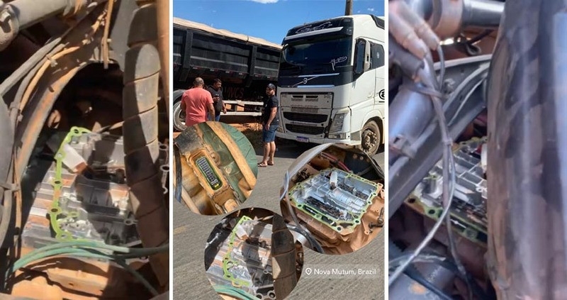 Motoristas acordam com preju�zo ap�s furto de m�dulos dos caminh�es (V�deo)