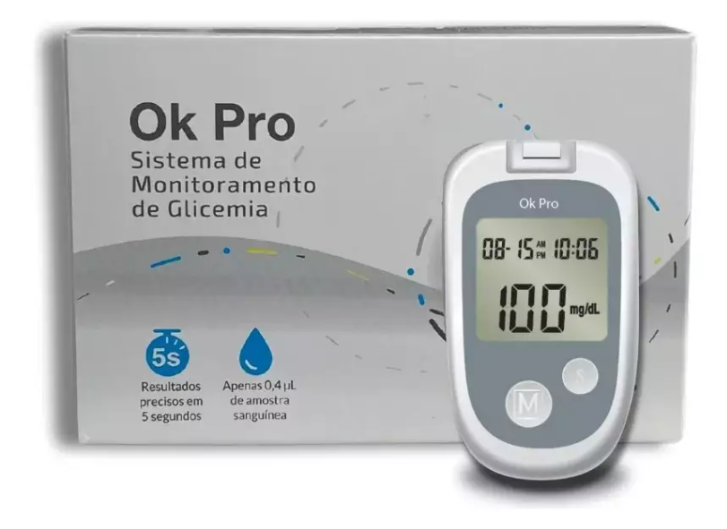 Anvisa publica resoluo que interdita medidor de glicose OK PRO