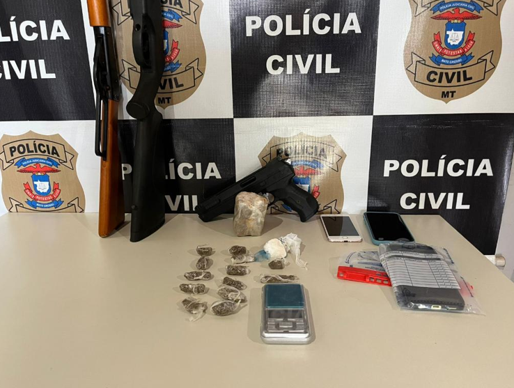 Pol�cia Civil prende l�der de fac��o e cumpre buscas contra integrantes de grupo em Campos de J�lio