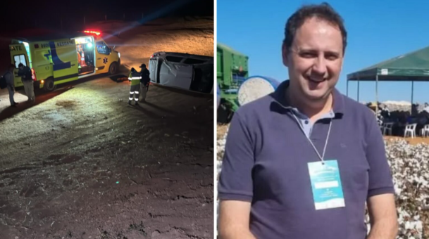 Jornalista de Lucas do Rio Verde sofre acidente grave na BR-163