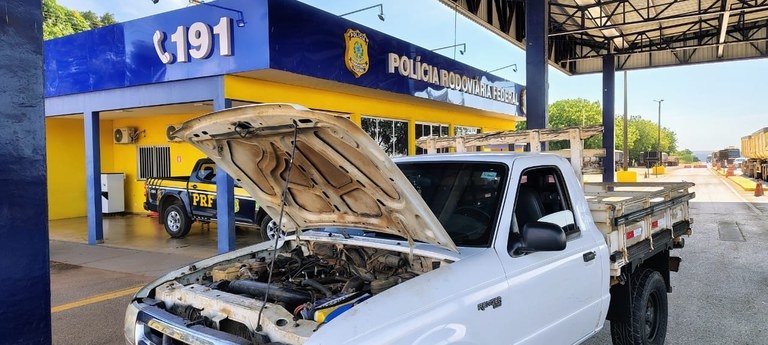PRF recupera motor furtado h� mais de duas d�cadas durante fiscaliza��o em Sorriso 