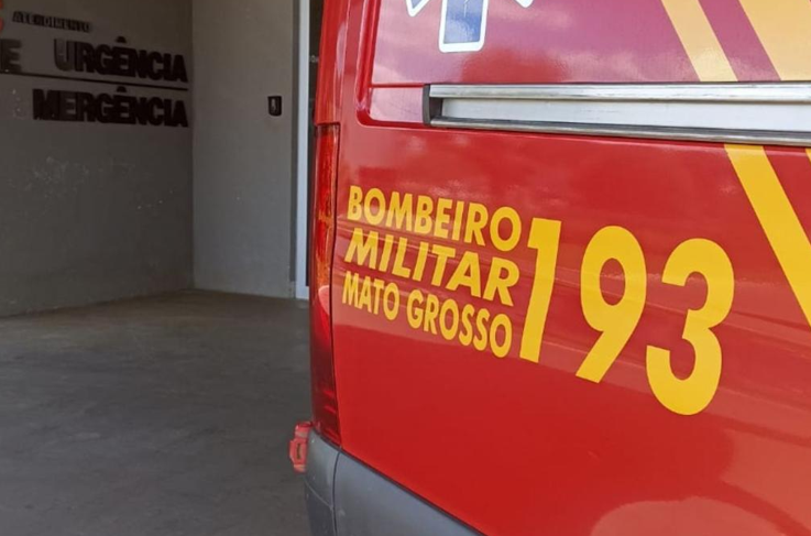 Bombeiros socorrem beb aps afogamento em piscina de casa em Sorriso