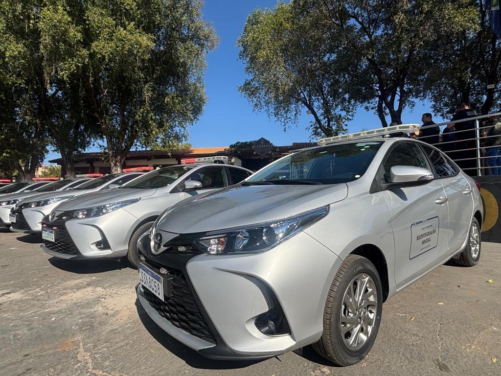 Secretaria de Justi�a recebe 12 ve�culos para refor�ar atua��o da administra��o penitenci�ria