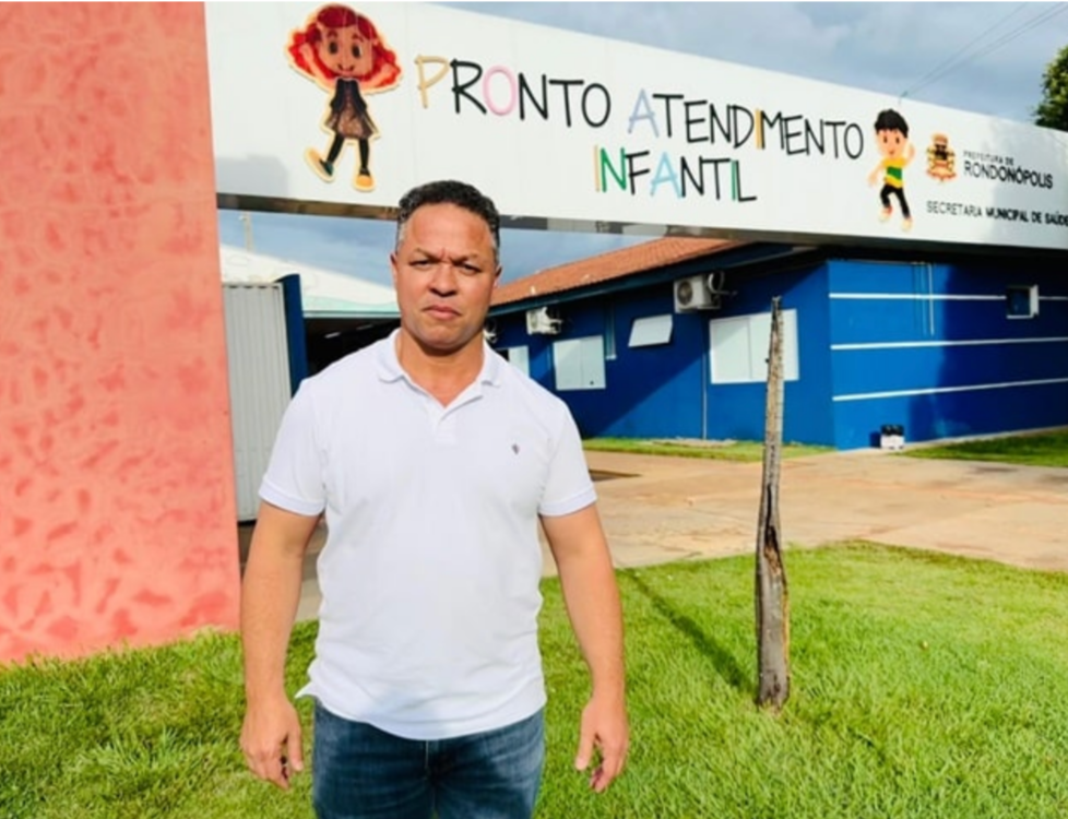 CL�UDIO FERREIRA GARANTE AMBUL�NCIA PARA PA INFANTIL DE RONDON�POLIS