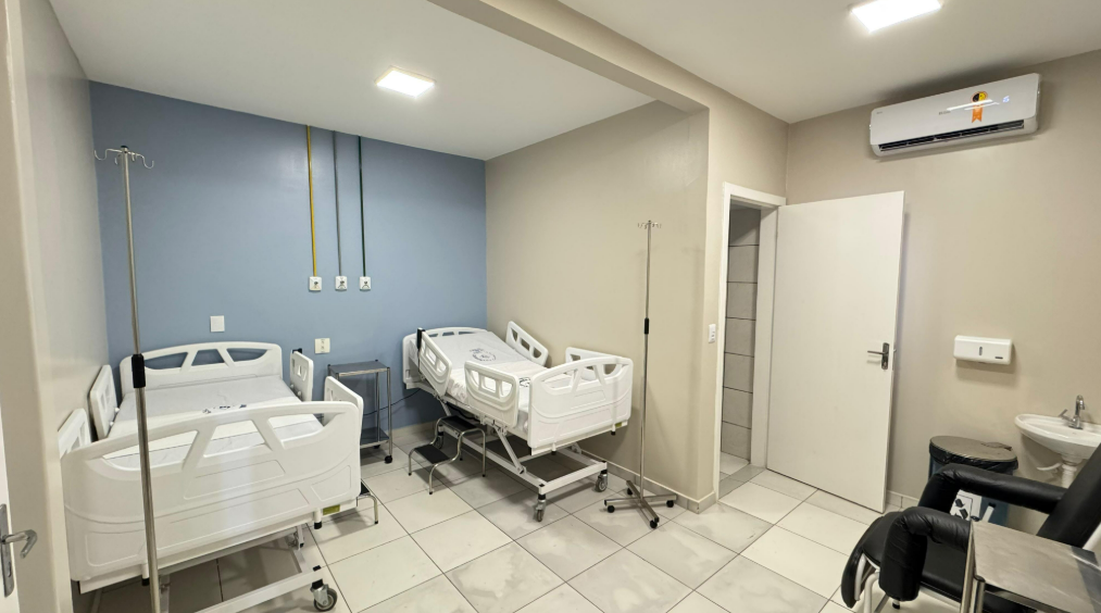 Prefeitura de Rondon�polis inicia reestrutura��o do Hospital da Lions com novo padr�o de leitos