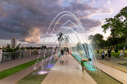 Revitalizao do Parque das guas avana com melhorias estruturais e ambientais