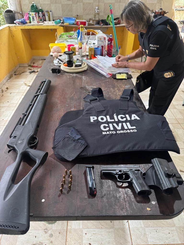 Opera��o Shamar: Pol�cia Civil prende dez homens por descumprimento de medida protetiva em Cuiab� e V�rzea Grande