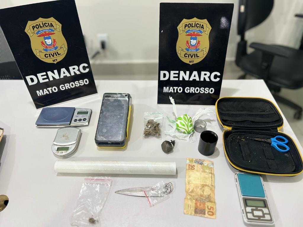 Pol�cia Civil cumpre buscas contra grupo envolvido em esquema de tr�fico no bairro Jardim Brasil