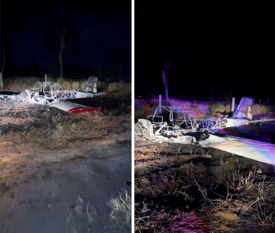 Piloto morre carbonizado aps queda de avio experimental em fazenda no MT