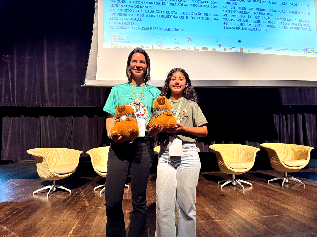 Estudante de Bar�o do Melga�o vai representar Mato Grosso em Bras�lia na IV Confer�ncia Nacional do Meio Ambiente