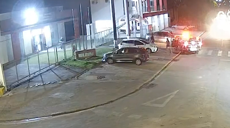 Policiais da Fora Ttica salvam beb engasgado durante Exposul em Rondonpolis