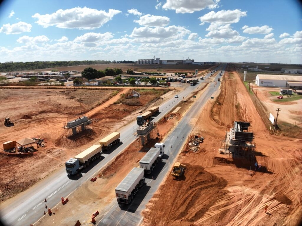 Nova Mutum: duplica��o altera tr�fego em tr�s pontos da BR-163