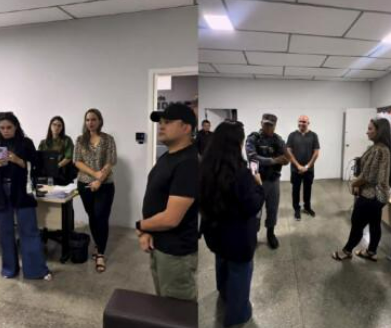 Desentendimento entre prefeito e vice de Cuiab� mobiliza Pol�cia Militar em secretaria municipal