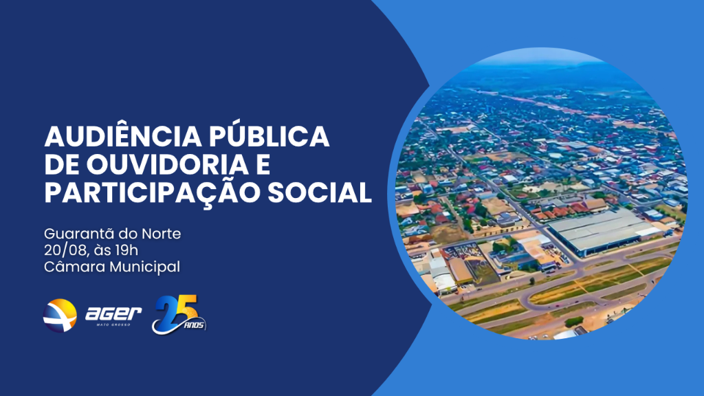 Audincia Pblica da Ager chega a Guarant do Norte para ouvir a populao sobre servios pblicos