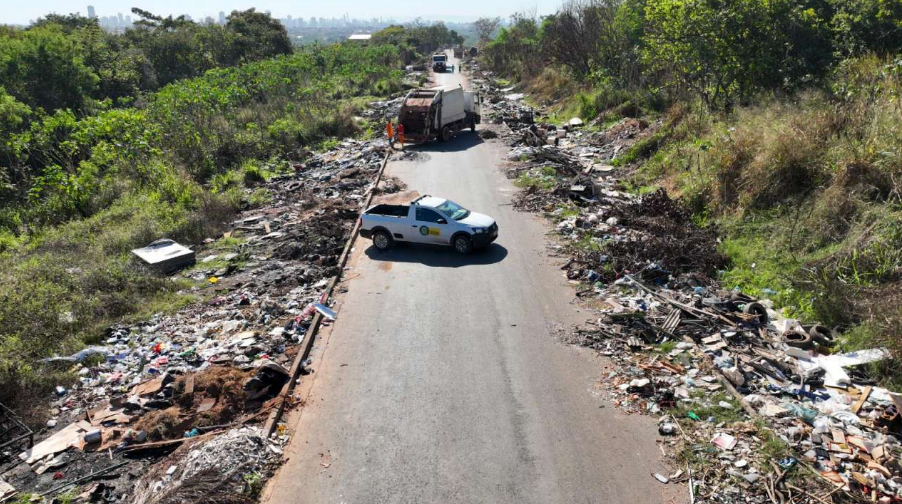 Prefeitura de Vrzea Grande intensifica limpeza urbana e manuteno em 64 bairros