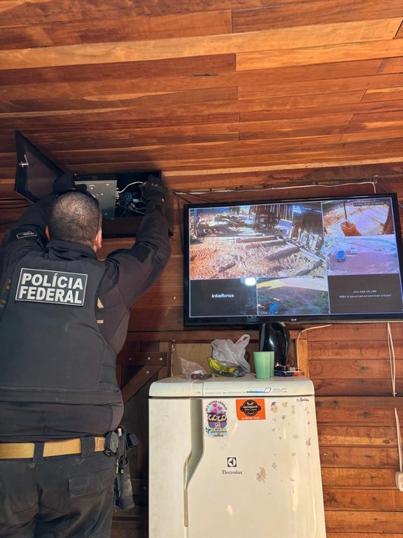 PF realiza opera��o contra desmatamento em Terra Ind�gena Menk�, no Mato Grosso