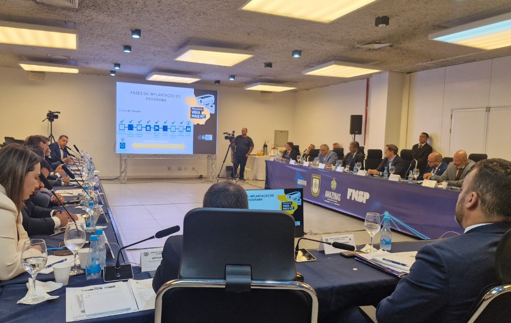 Vigia Mais MT se destaca como modelo de tecnologia e efici�ncia em Seguran�a P�blica em encontro nacional de secret�rios