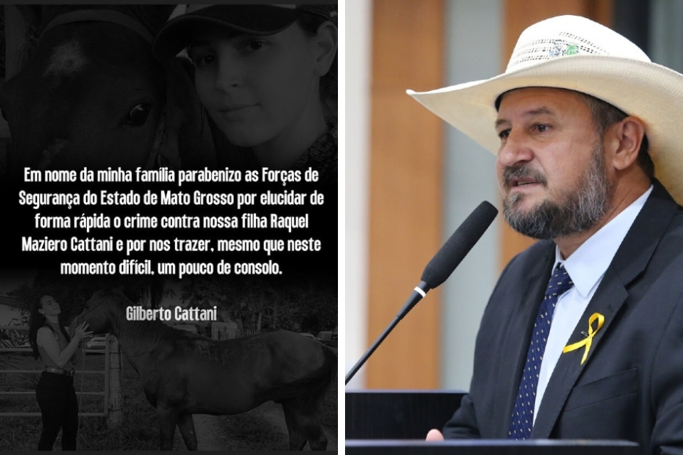 Cattani parabeniza for�as de seguran�a e diz que elucida��o do caso � um 