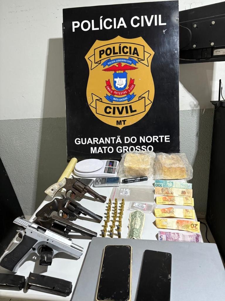 Pol�cia Civil prende dois suspeitos por tr�fico de drogas e associa��o para o tr�fico