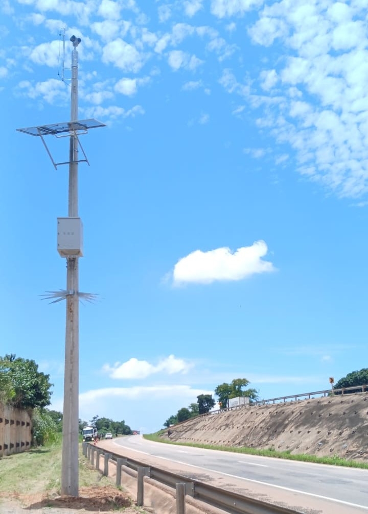 Nova Rota do Oeste instala 40 km de fibra �tica e 60 c�meras na Serra de S�o Vicente