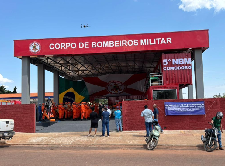 Nova unidade do Corpo de Bombeiros garante atendimento �gil a mais de 100 mil pessoas