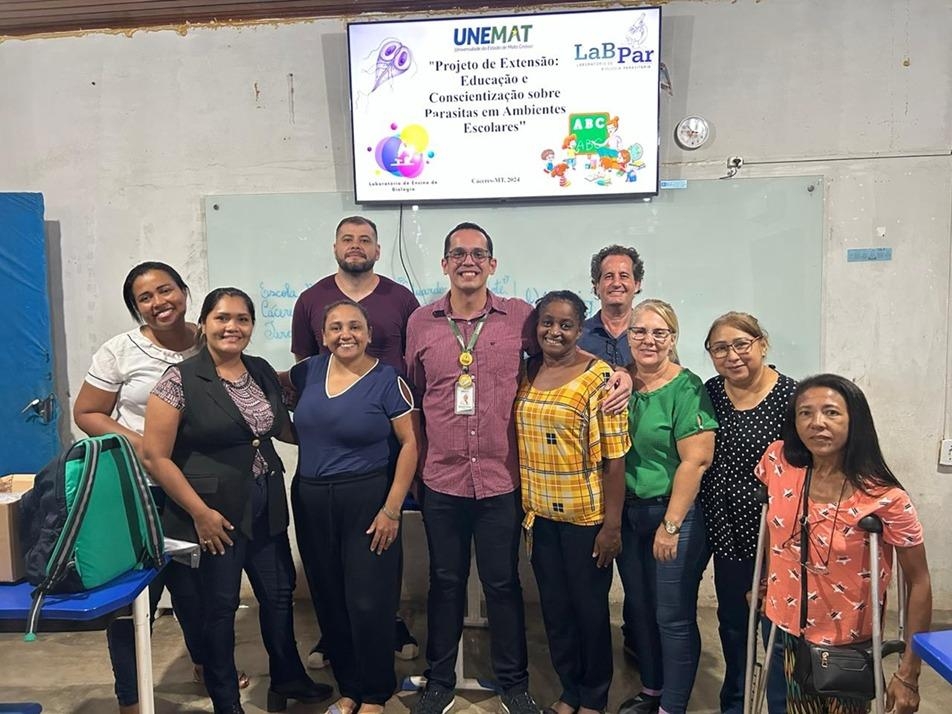 Escola T�cnica Estadual de C�ceres lan�a projeto de conscientiza��o sobre parasitas em ambientes escolares