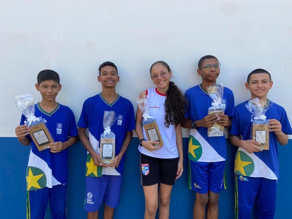 Estudantes da EE Hlio Palma de Arruda so premiados em campanha contra violncia e no simulado do Saeb