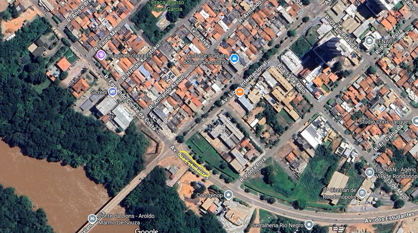 Interdio total na Avenida dos Estudantes dia 24 para sondagem de solo