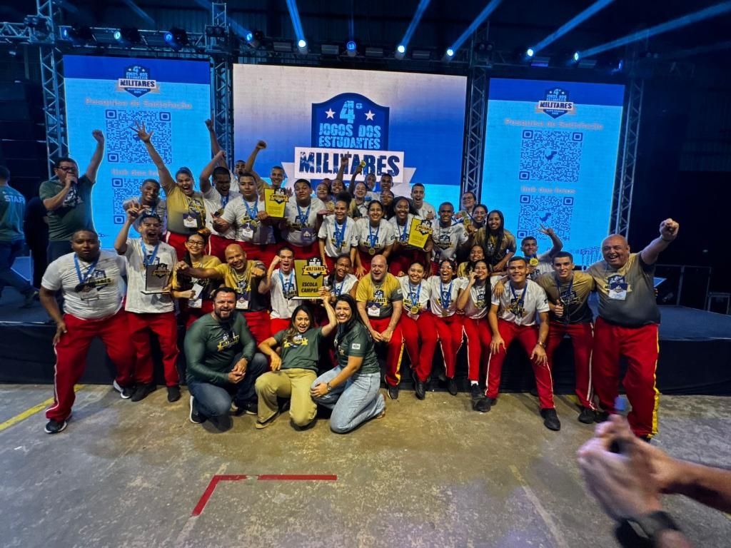 Jogos Militares de MT chegam ao fim com medalhas e trofus para os melhores colocados