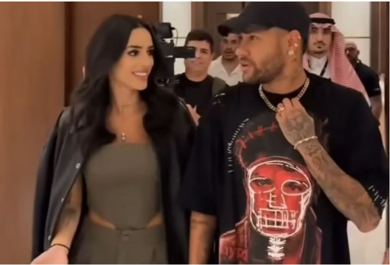 Neymar d� �bronca� em Bruna Biancardi durante filmagem: �Preconceito�