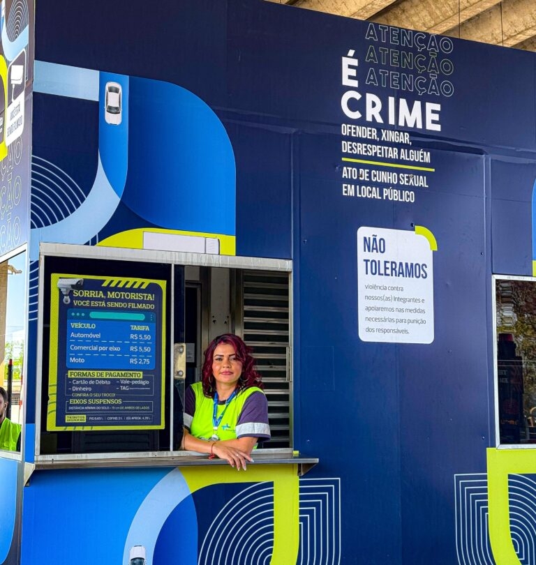 Nova Rota do Oeste lan�a campanha contra ass�dio e importuna��o sexual nas pra�as de ped�gio