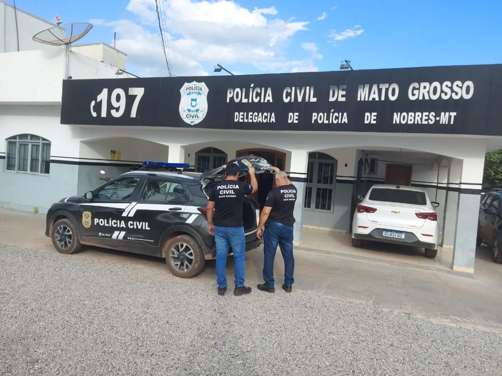 Pol�cia Civil prende autor de tentativa de homic�dio em Nobres