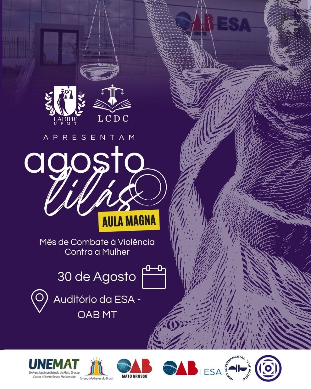 Acadmicos promovem palestras e debates com apoio da OAB-MT