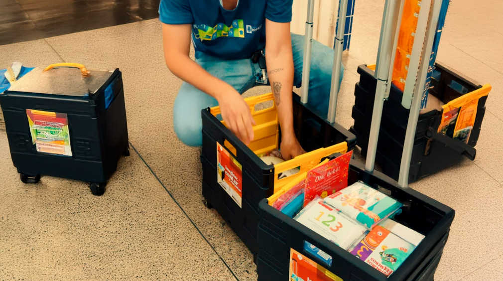 Alunos da rede municipal de Rondonpolis recebem mais de 12 mil livros de literatura infantil