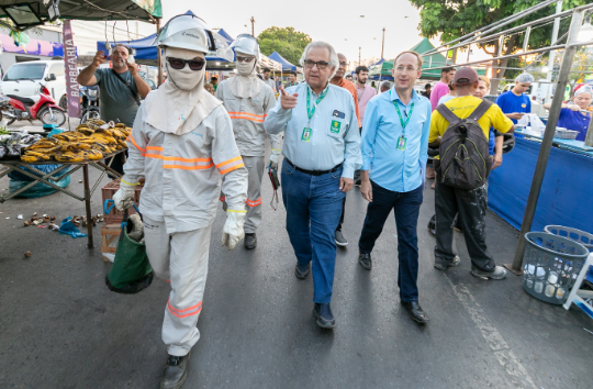 Prefeitura lan�a programa para regularizar liga��es el�tricas em feiras livres de Cuiab�