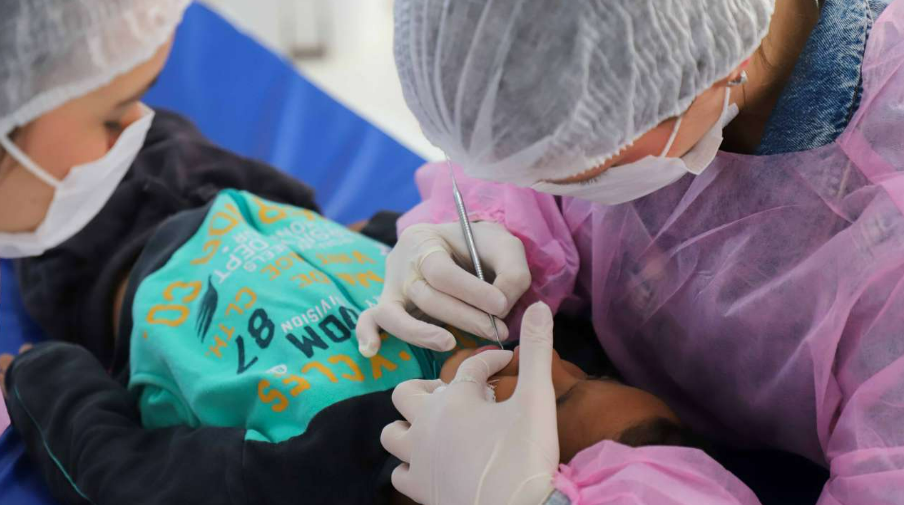 Projeto leva sa�de bucal para crian�as na primeira inf�ncia