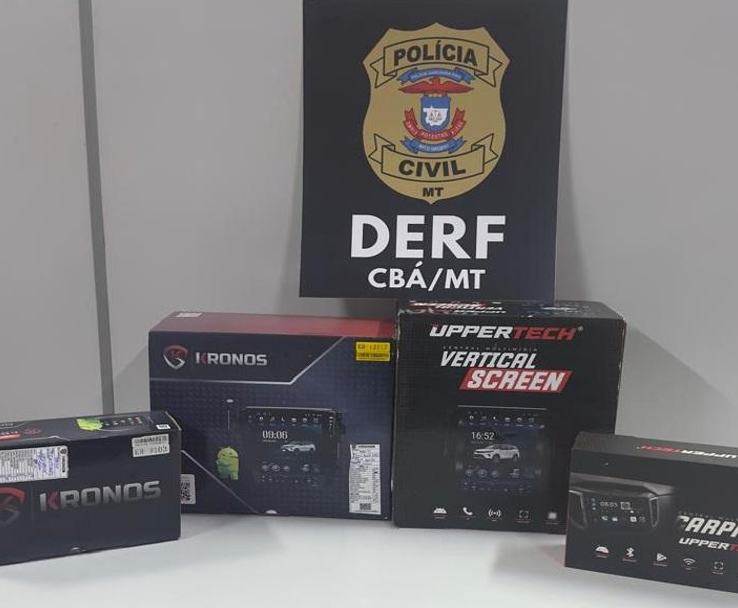 Multim�dias furtadas avaliadas em mais de R$ 30 mil s�o recuperadas em Cuiab�