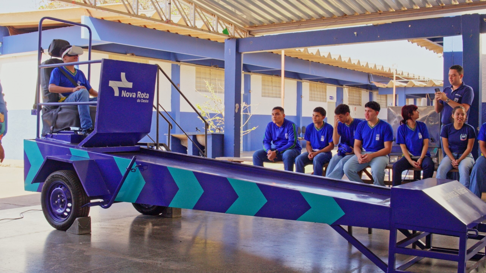 Nova Rota do Oeste lan�a projeto in�dito de educa��o no tr�nsito para 700 alunos da rede p�blica estadual