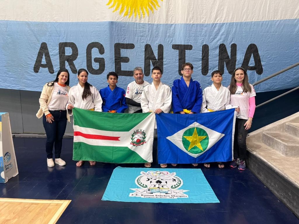 Judocas de escola estadual de Tangar� da Serra conquistam medalhas em torneio internacional