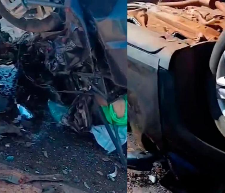 Trag�dia na BR-158: Quatro Mortos em Colis�o entre Amarok e Creta em MT