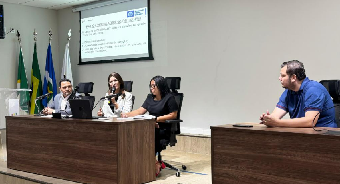 Detran-MT realiza audi�ncia p�blica sobre concess�o dos p�tios de apreens�o de ve�culos no Estado
