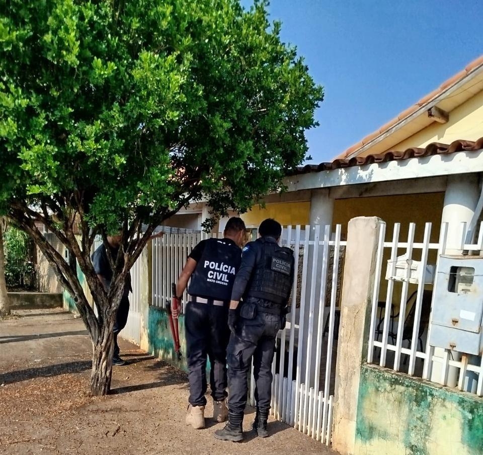 Pol�cia Civil deflagra opera��o e prende suspeito por extorquir cerca de R$ 150 mil de v�tima em Araputanga