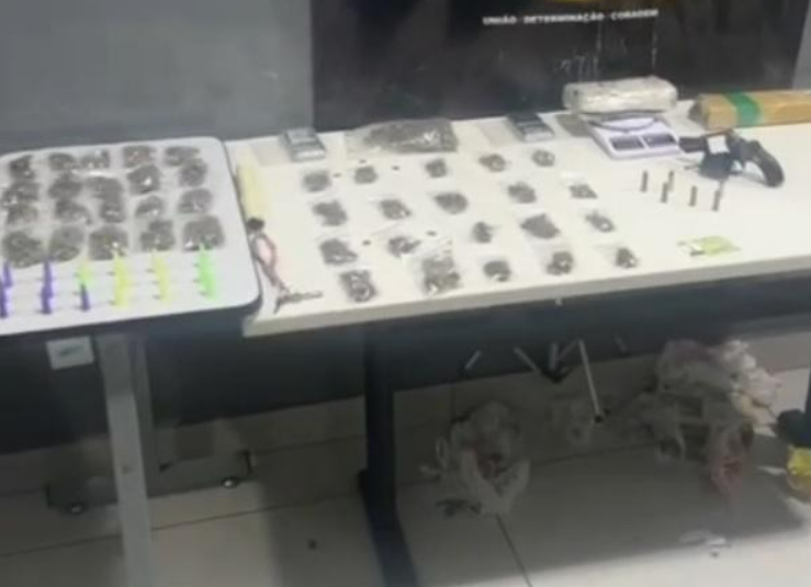 Tr�s homens s�o presos por tr�fico e porte ilegal de arma durante opera��o em V�rzea Grande e Cuiab�