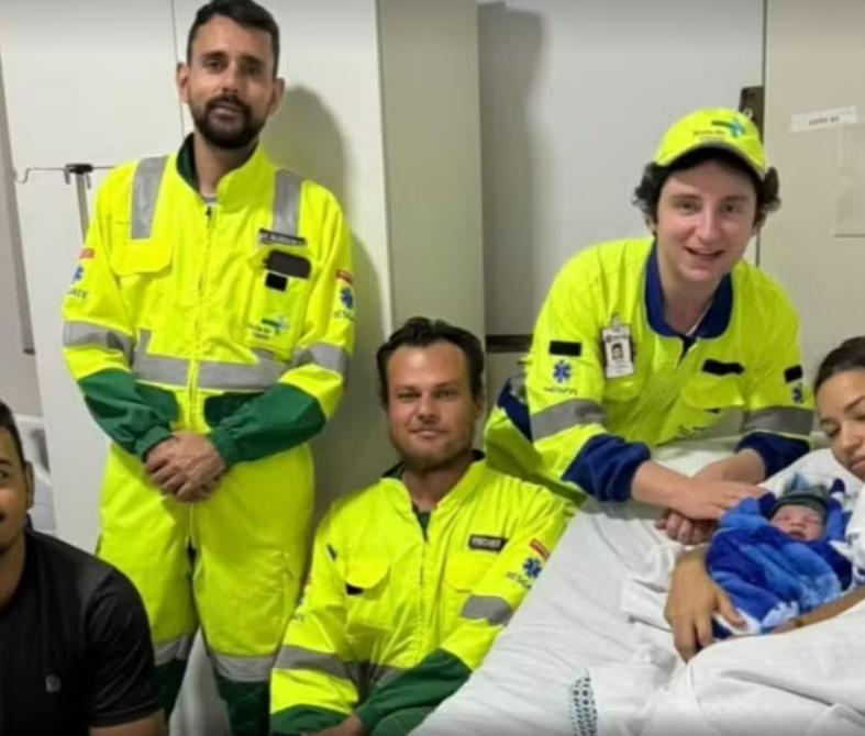 Jovem entra em trabalho de parto a caminho do hospital e d� a luz em rodovia de MT 