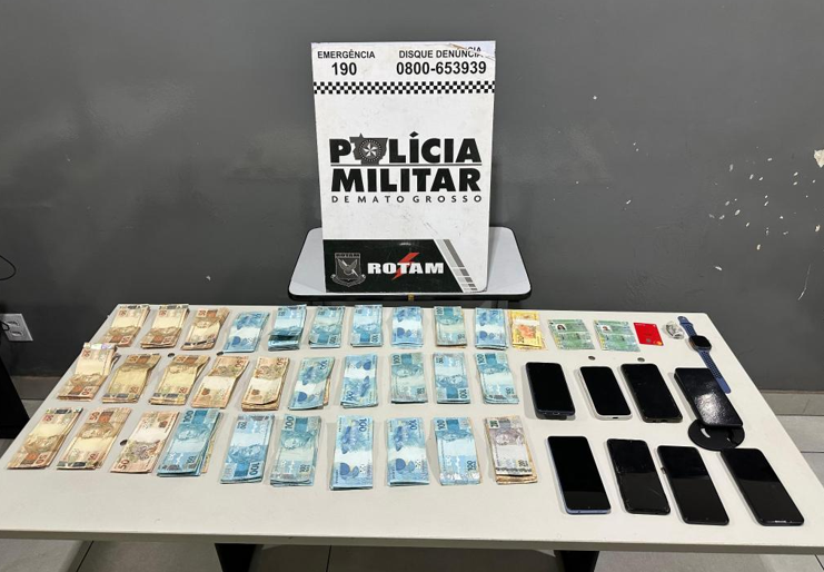 Faccionada � presa ap�s assalto a loja de autom�veis; carro e dinheiro s�o recuperados