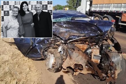 Defensora p�blica e pais morrem em acidente em rodovia de MT