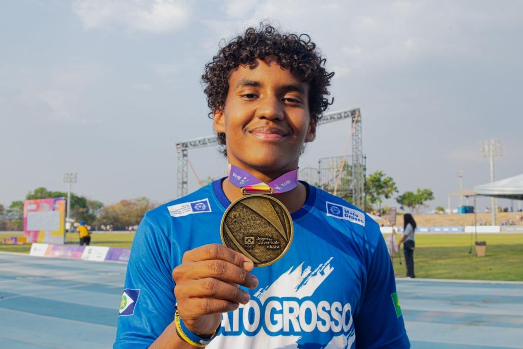 Com lideran�a do ranking mundial de salto triplo, Mato Grosso termina 1� bloco no Top 10 dos Jogos da Juventude